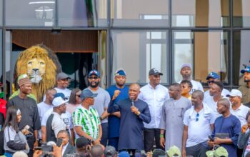 enugun state governor, and visitors